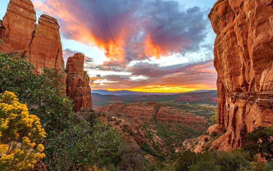 Best Sunset View in Sedona – Cathedral Rock