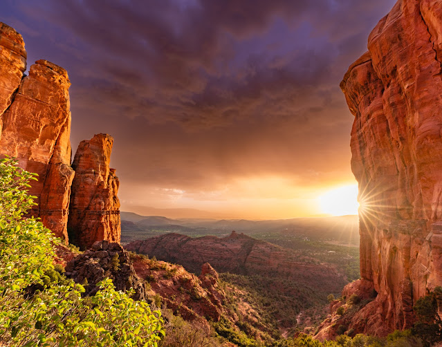 cathedral rock monsoon starburst