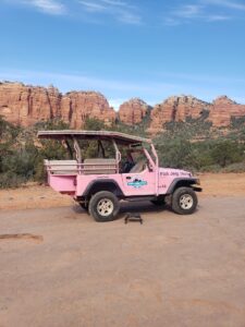 pink jeep sedona arizona