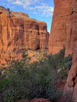 spire-on-cathedral-rock sandstone on cathedral rock