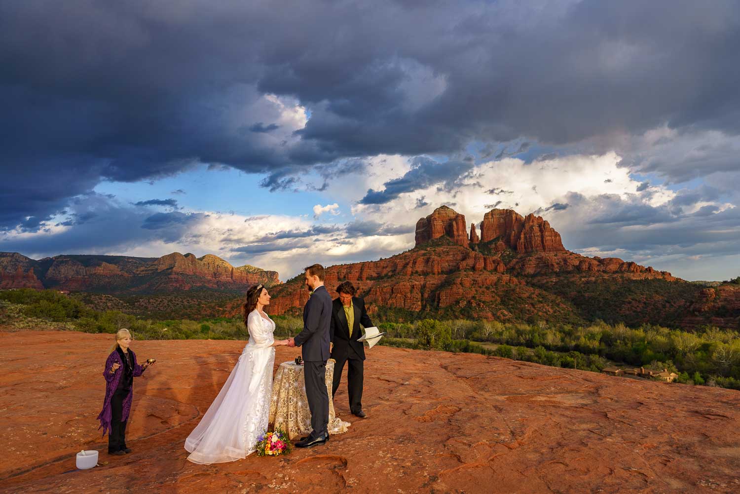 wedding best views secret slickrock sedona