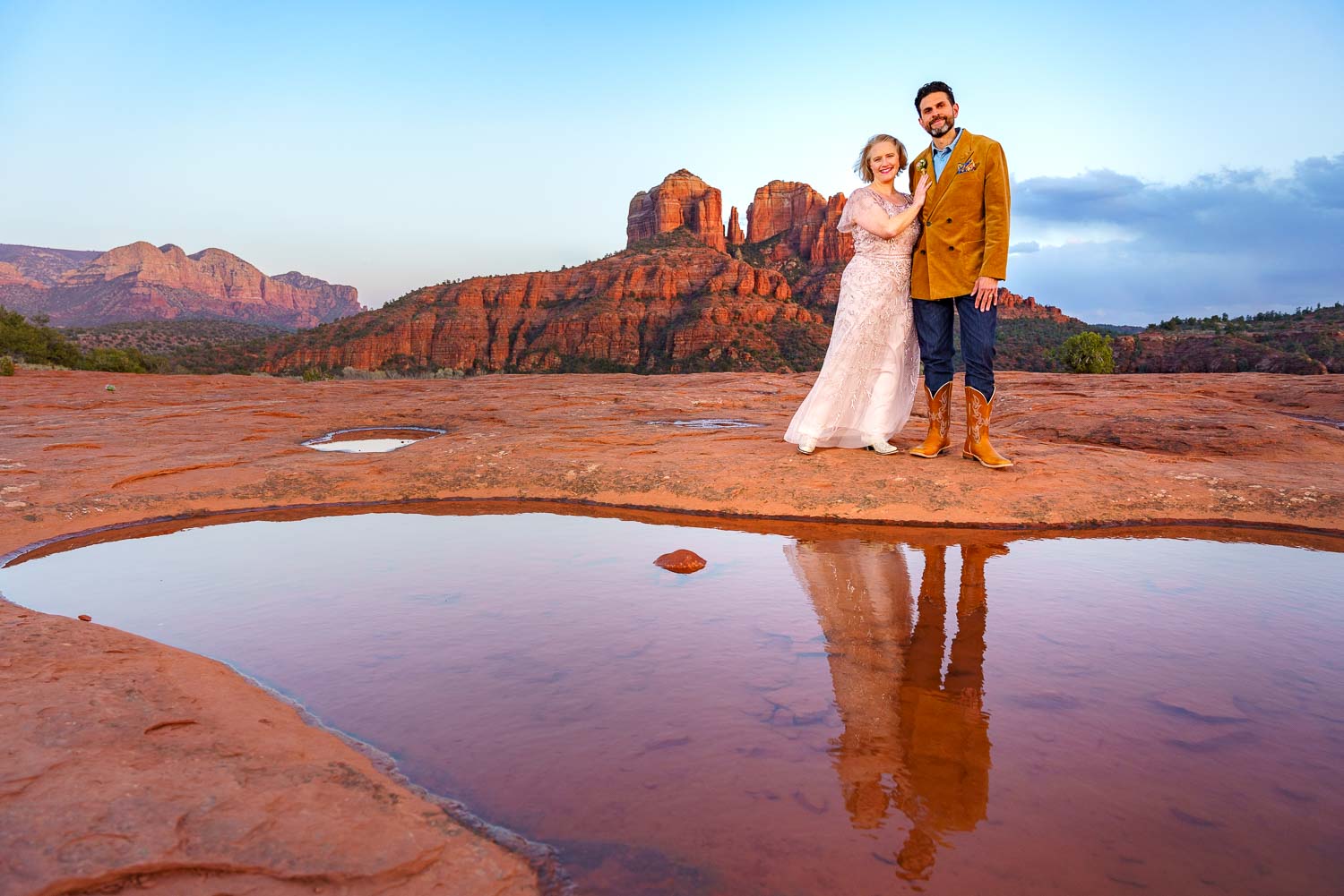wedding-reflection-secret slickrock wedding reflection secret slickrock